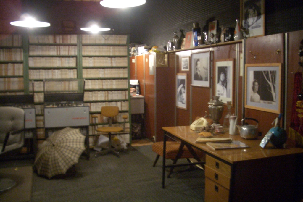 декорация для муз. клипа, студия звукозаписи 1960 г.