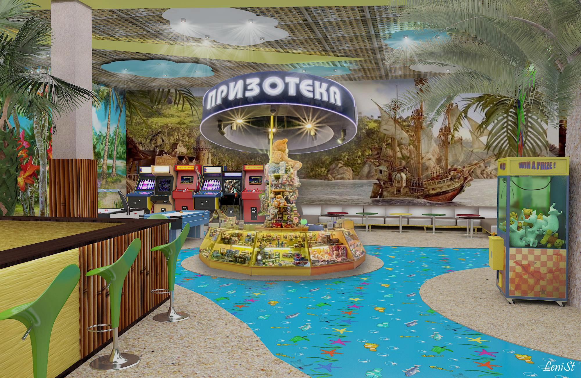 Наброски проекта детского центра г. Минск