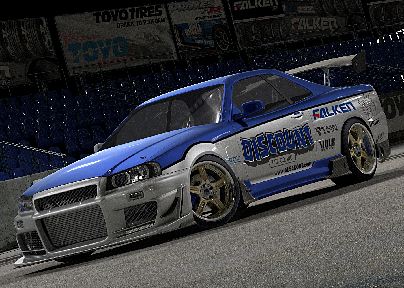 nissan skyline bnr34