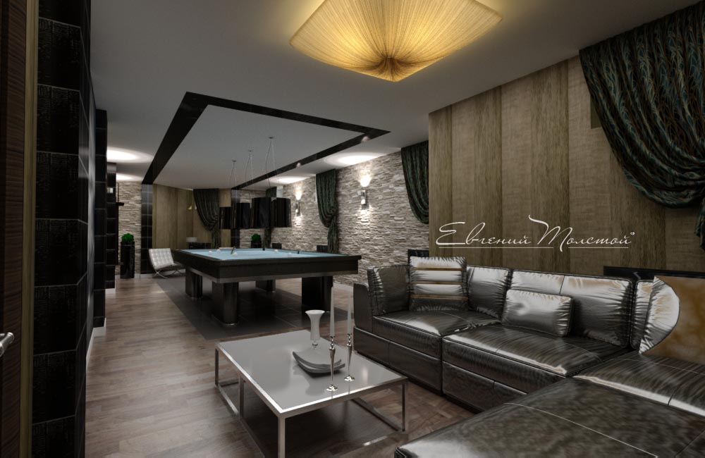 Дизайн интерьера коттеджа