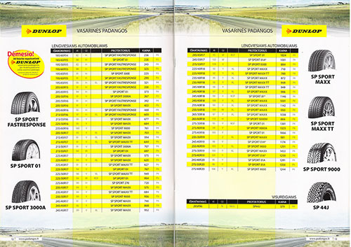 Каталог покрышек