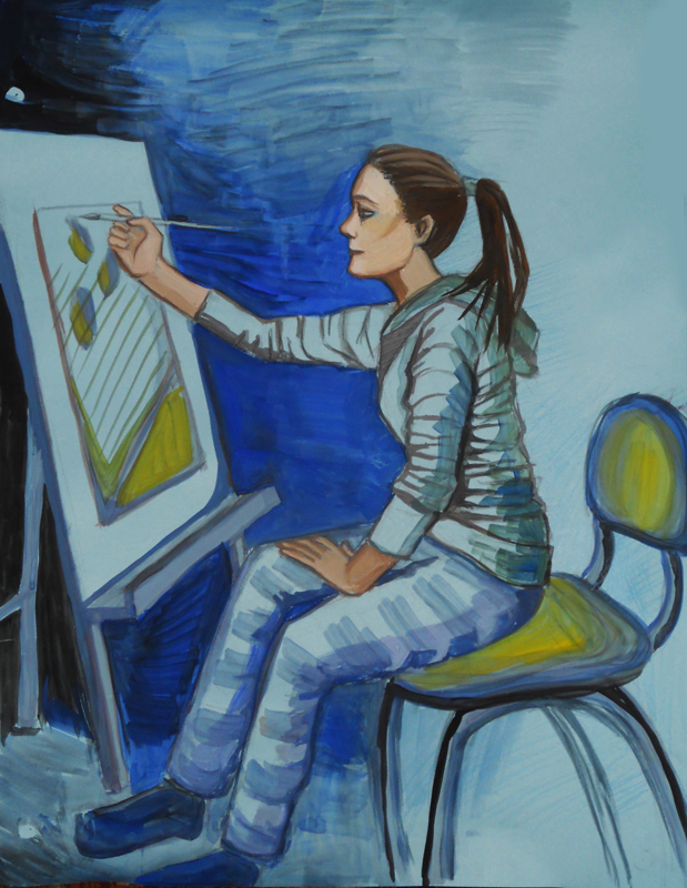 "За мольбертом"