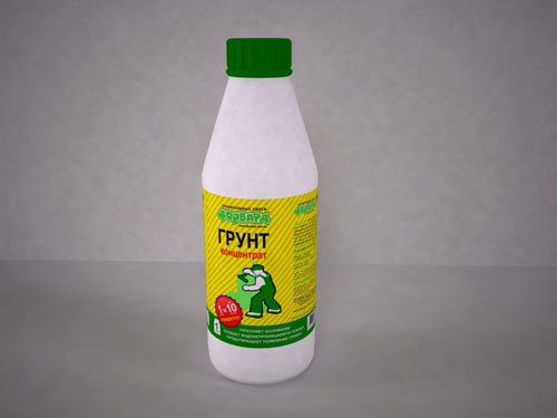 Визуализация упаковки строительных смесей "Форвард"