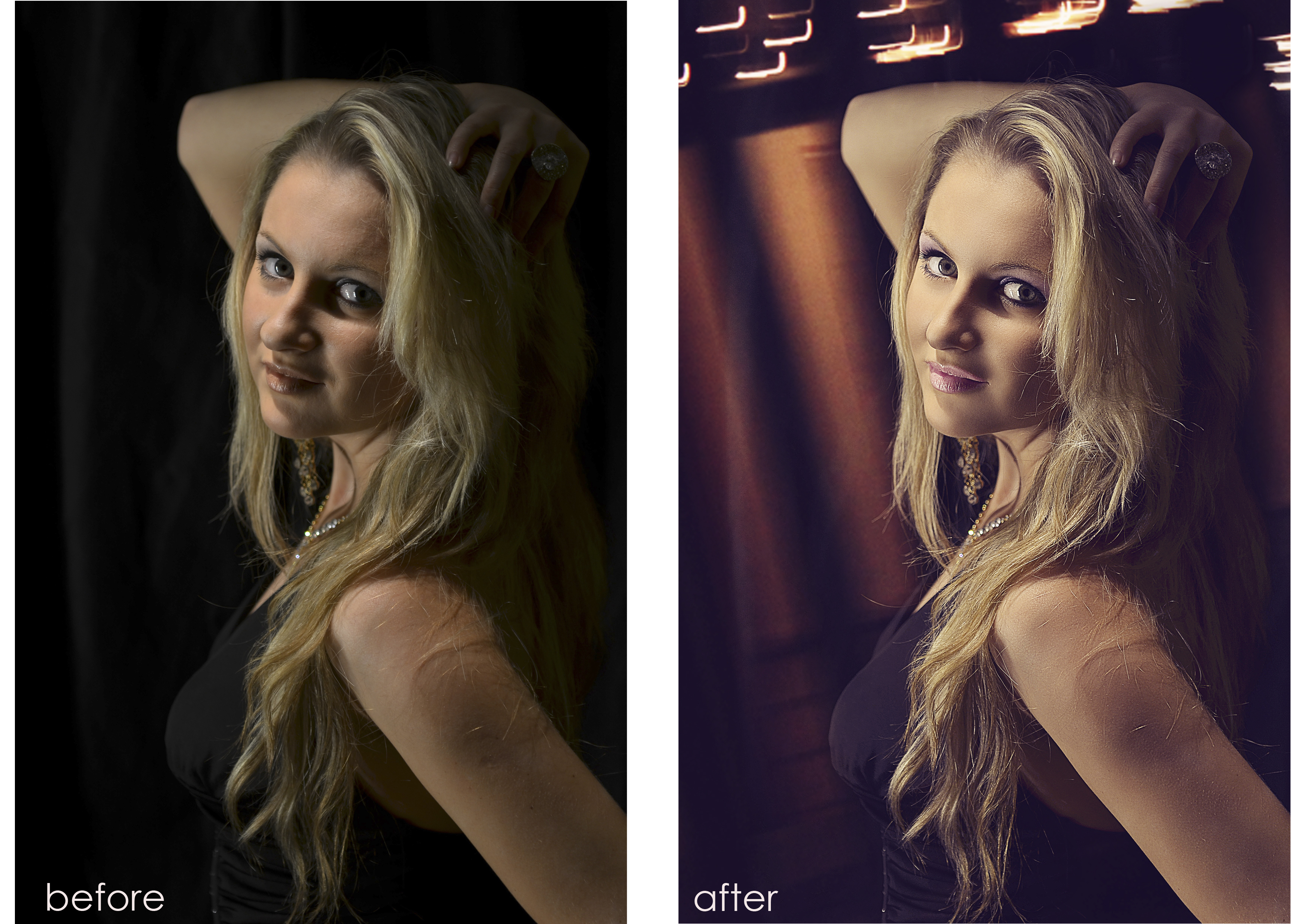 студийный потрет