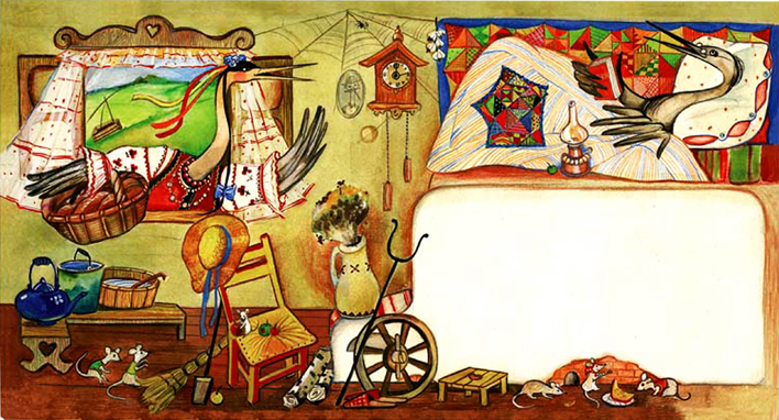 "Журавль и Цапля", "Лиса и Журавль"