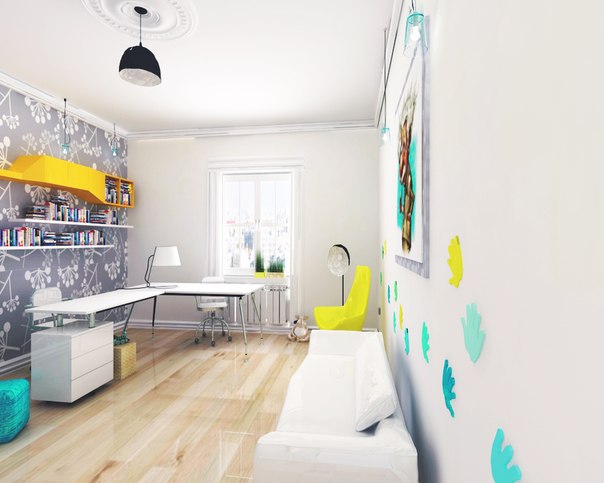 Дипломный проект разработки детской поликлиники. Кабинет врача №1.