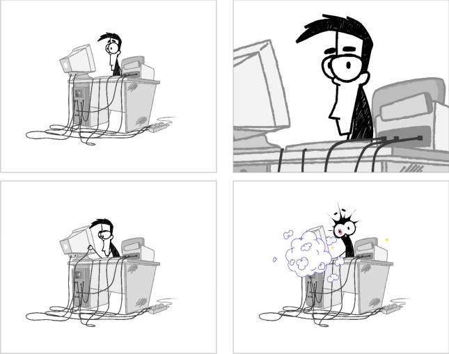 Анимационный ролик (Ноутбук)