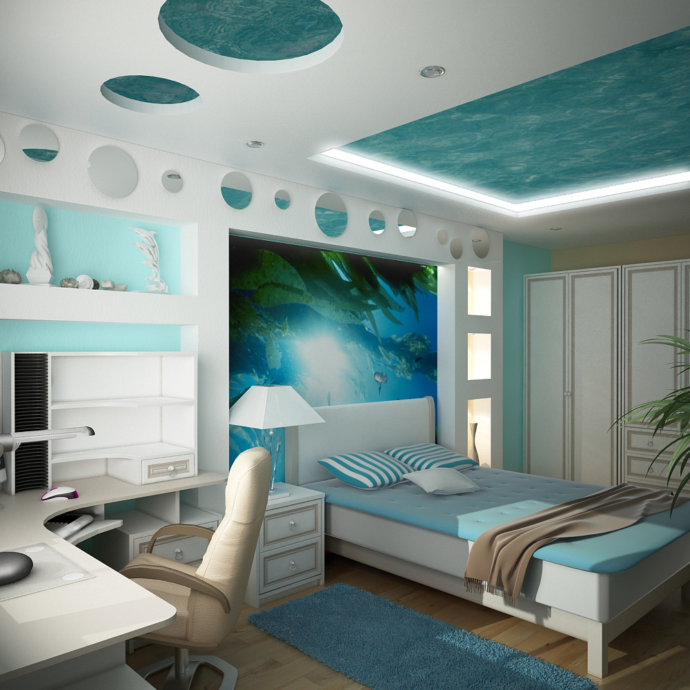 Спальня подростка 03