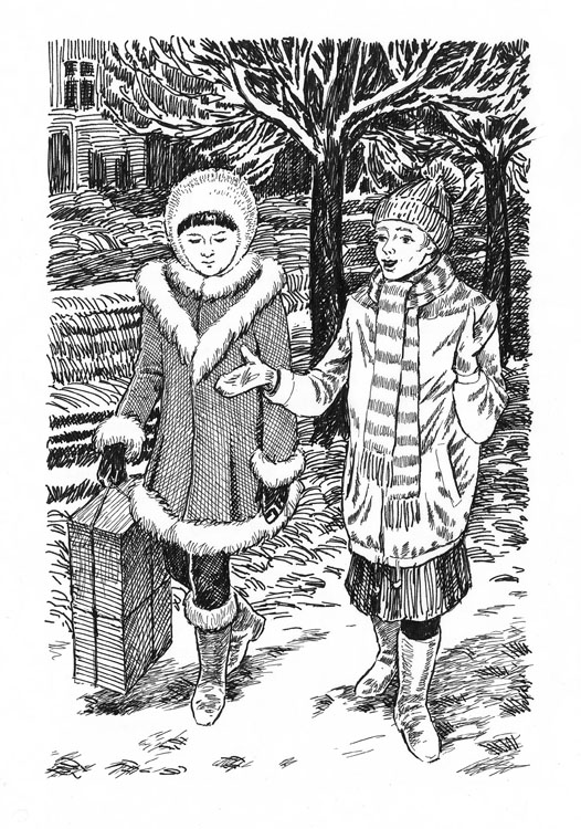 "Моя дорогая мама" Иллюстрация