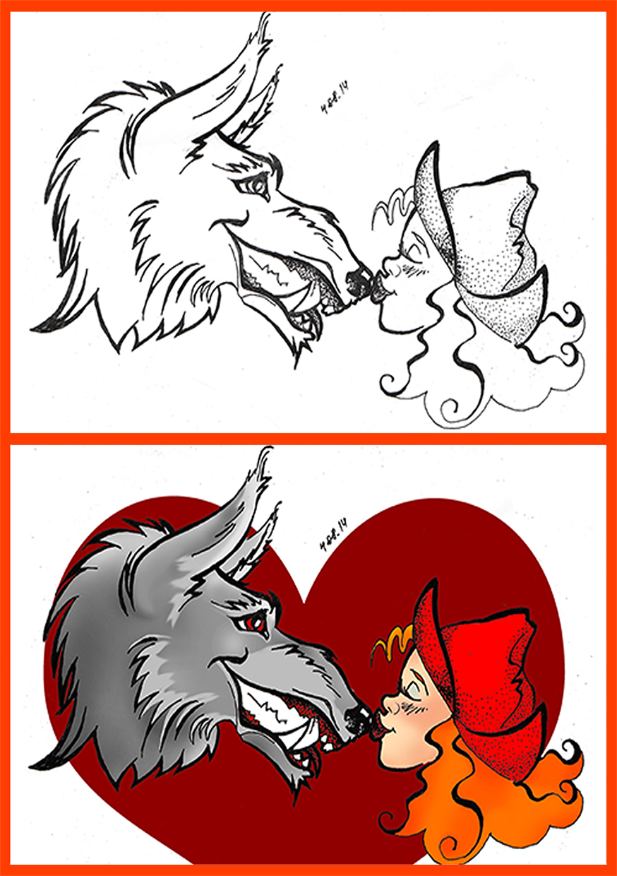 Волк и красная шапочка