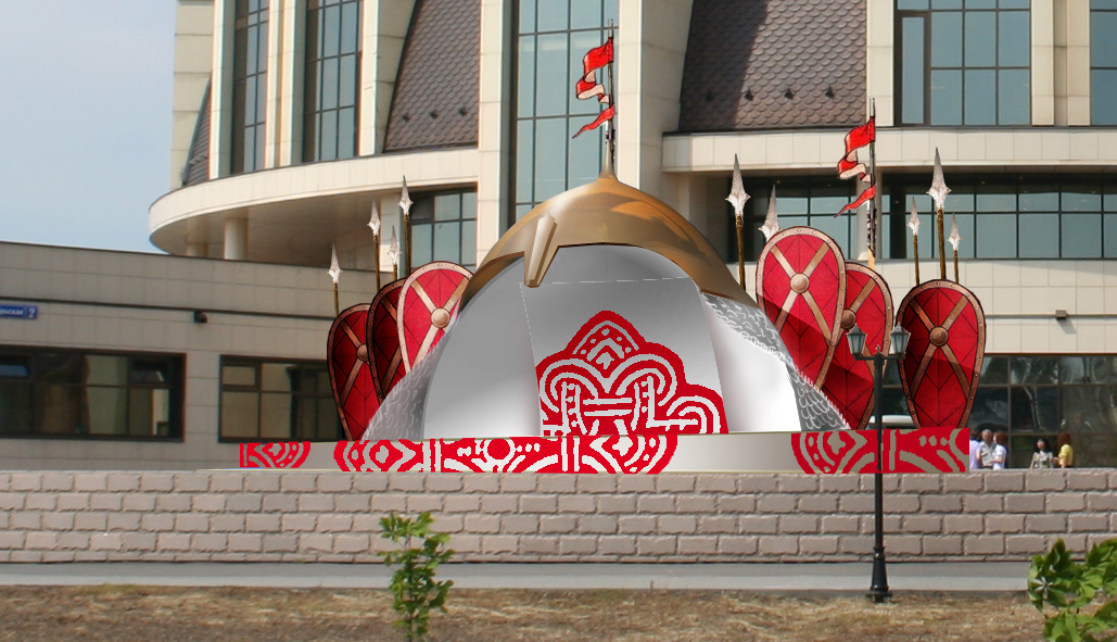 эскиз оформления сцены для мероприятия