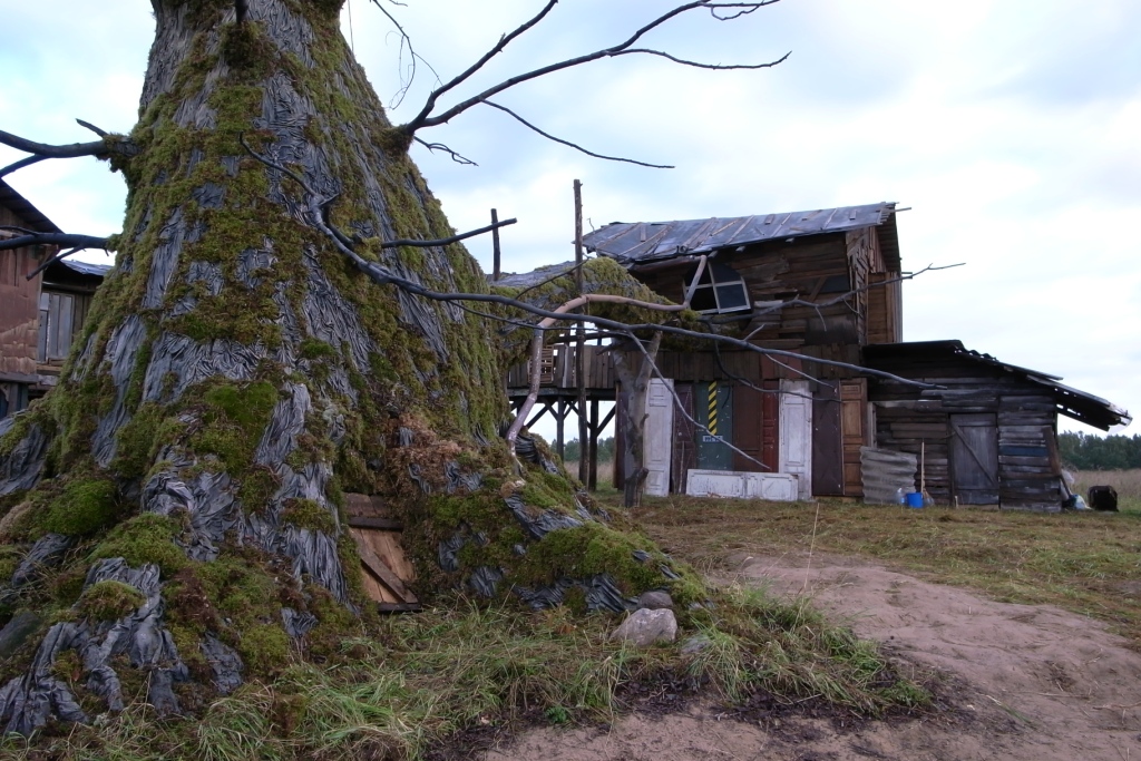 х/ф "Три дня с придурком" 2010 г. двор дома