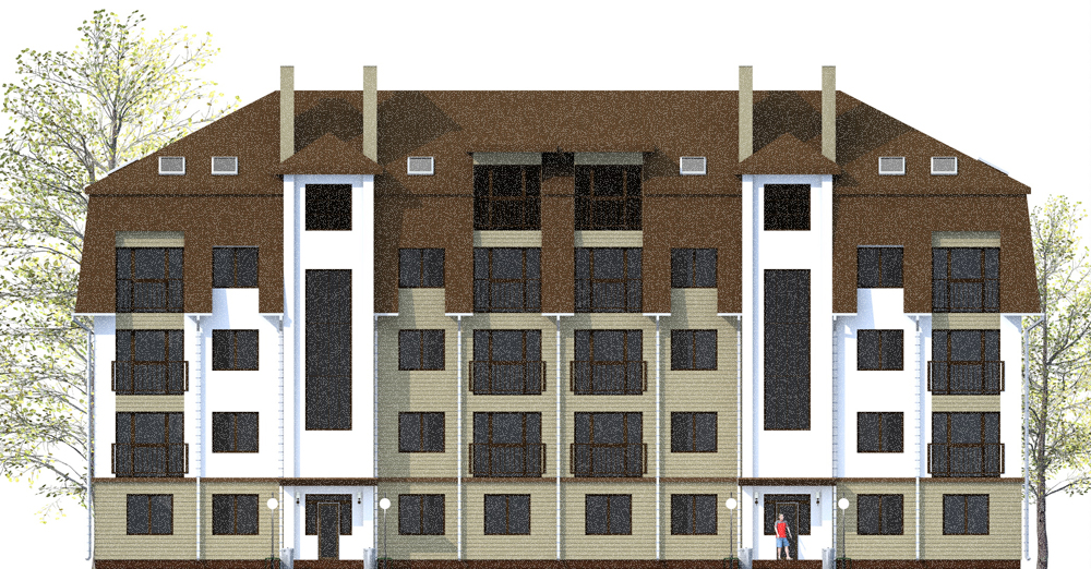 жилой дом под Киевом