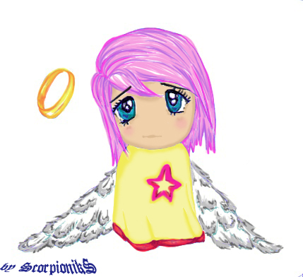 грустный ангел