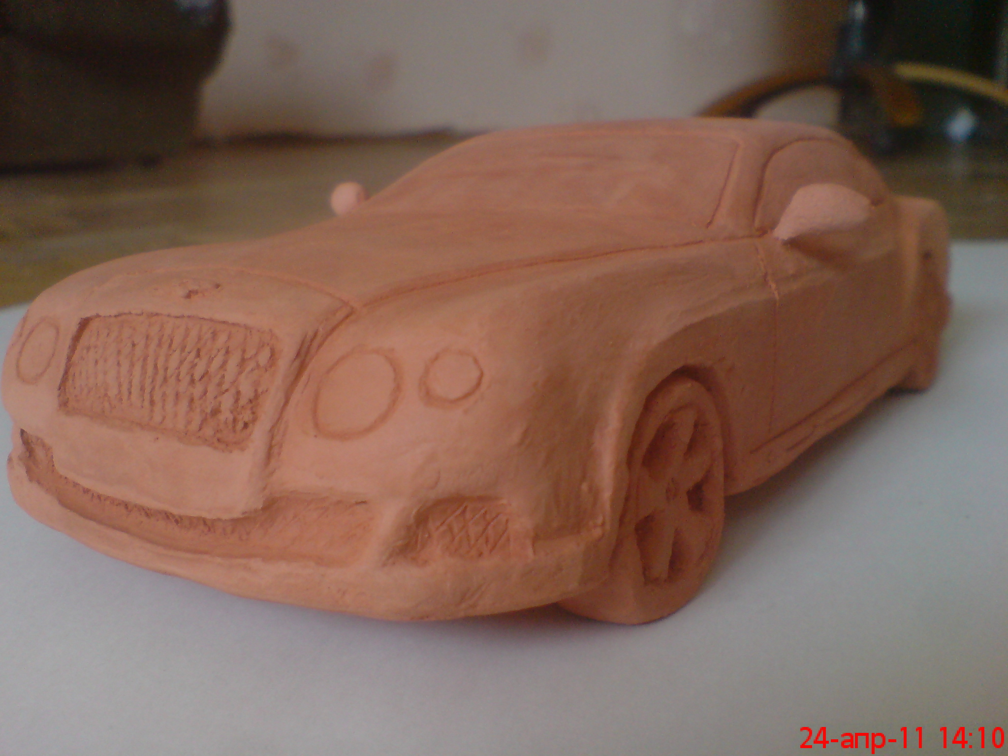 макет "bentley new contiental gt" для шоколадной промышленно