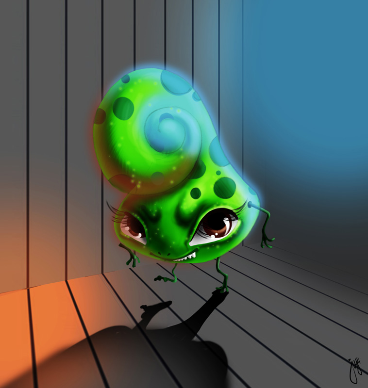 Серия "Монстрики". Монстрик грибной