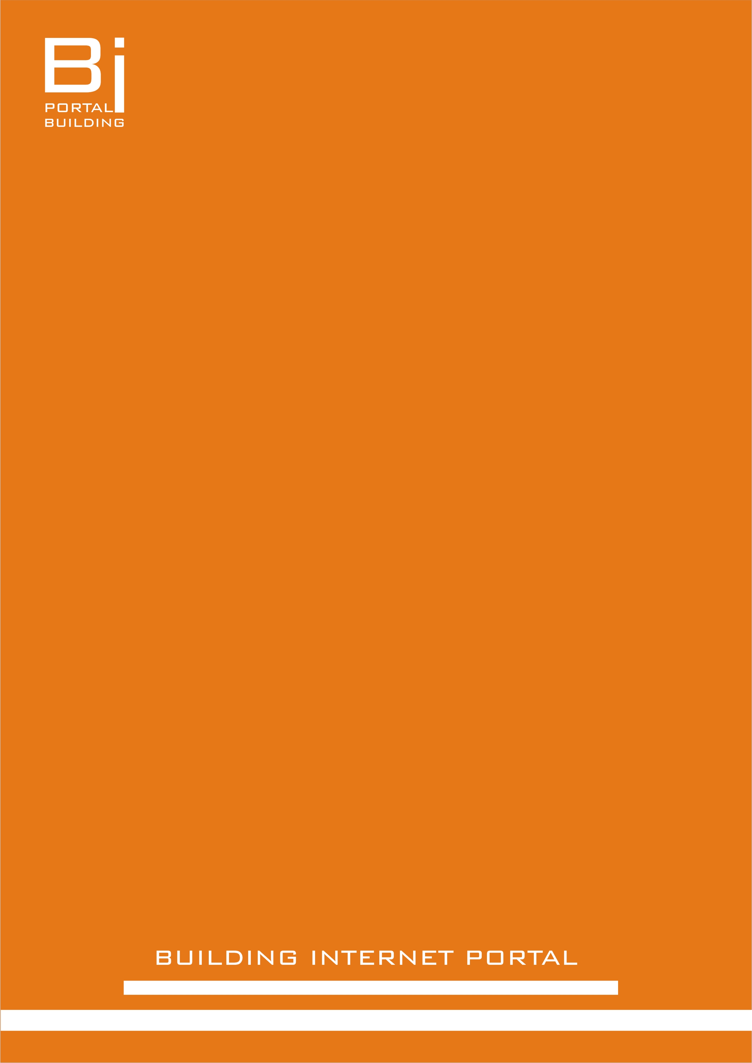 Бланк строительного интернет портала "Бипорт"