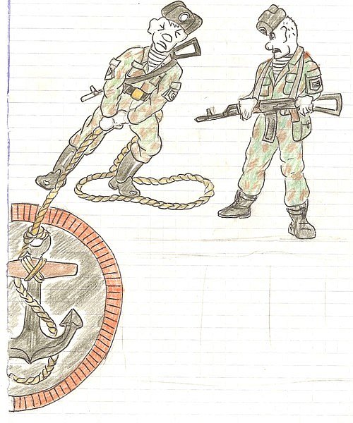 тяжела лямка морской пехоты