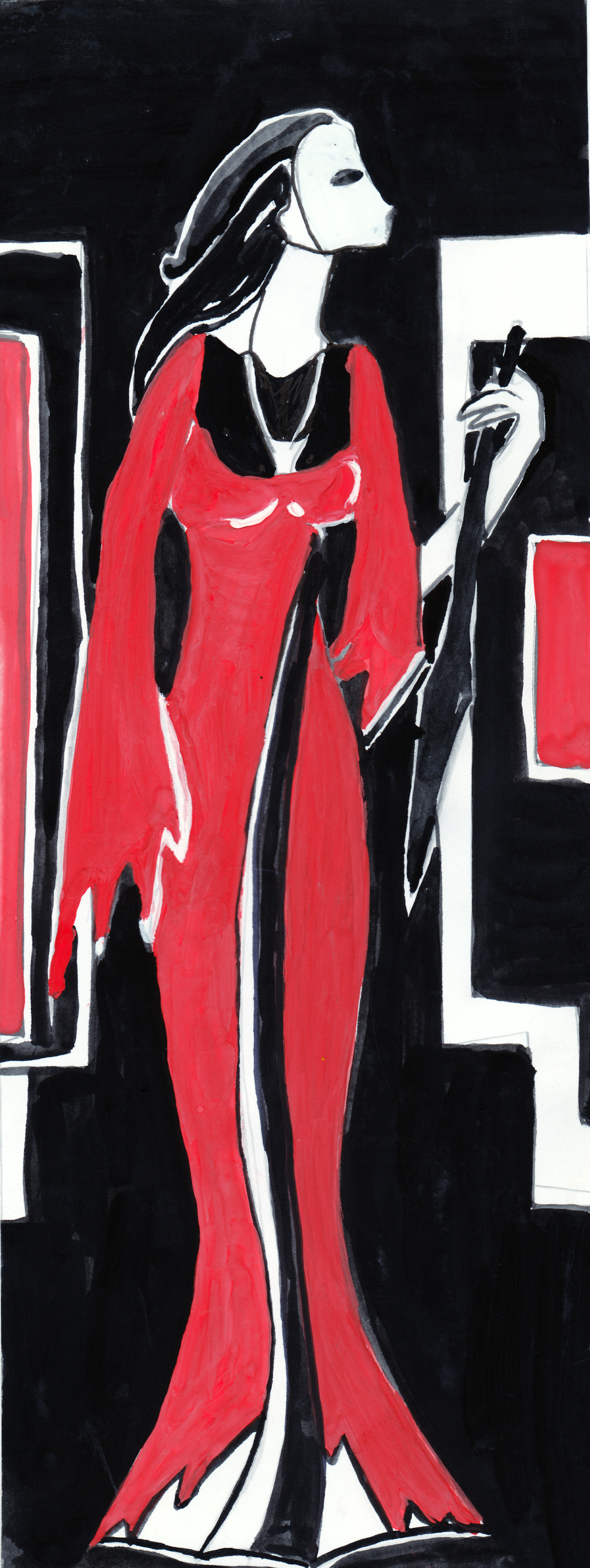 Девушка-вампир