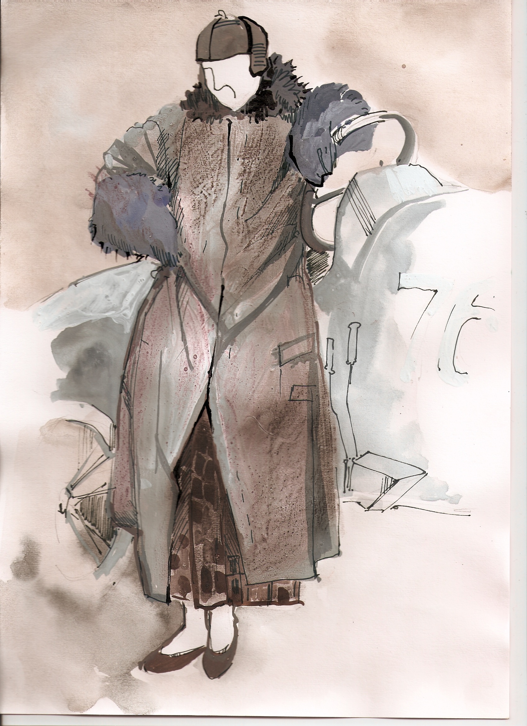 спортивный костюм начала XX века.