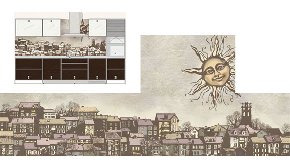 "Фартук" для кухни