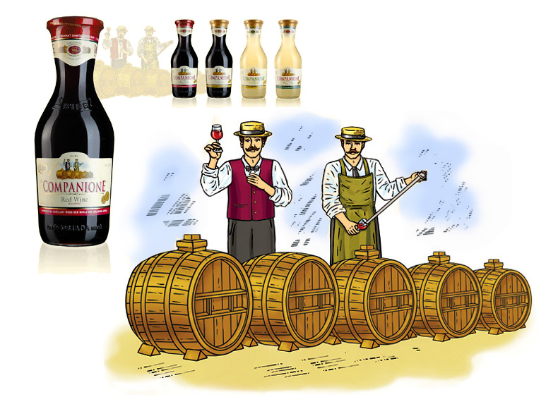 Вино " Companione"