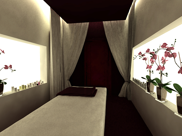 Проект интерьера салона красоты "Вишнёвый сад"