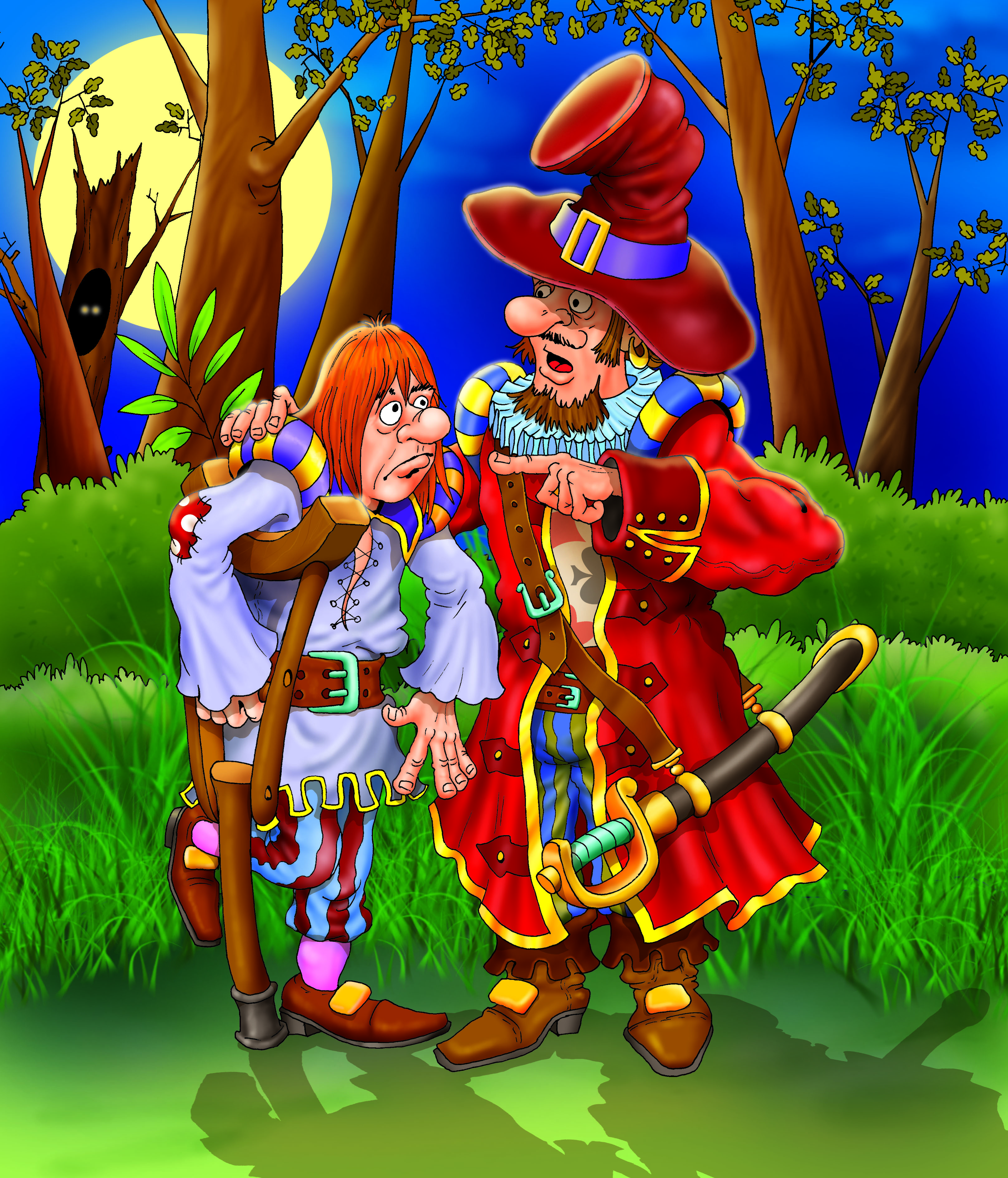 "бременские музыканты" иллюстрация