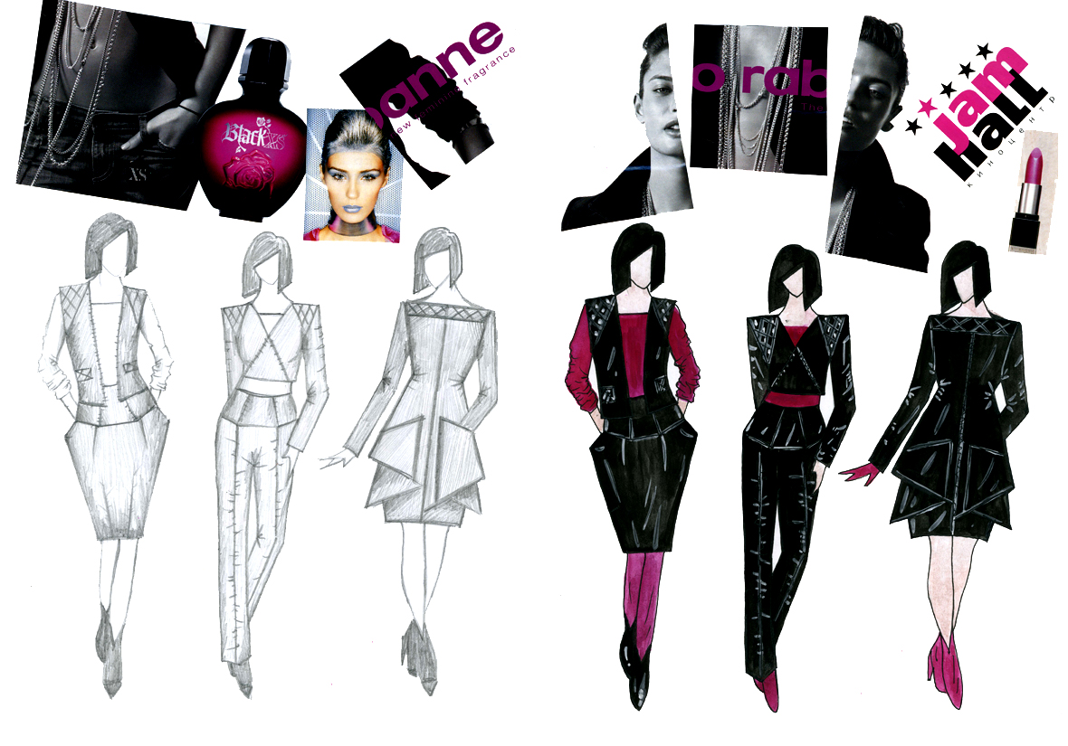 Fashion-эскизы