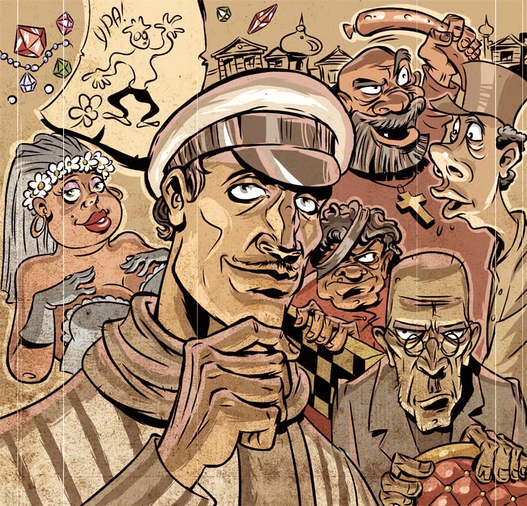 Фанарт на "12 стульев"