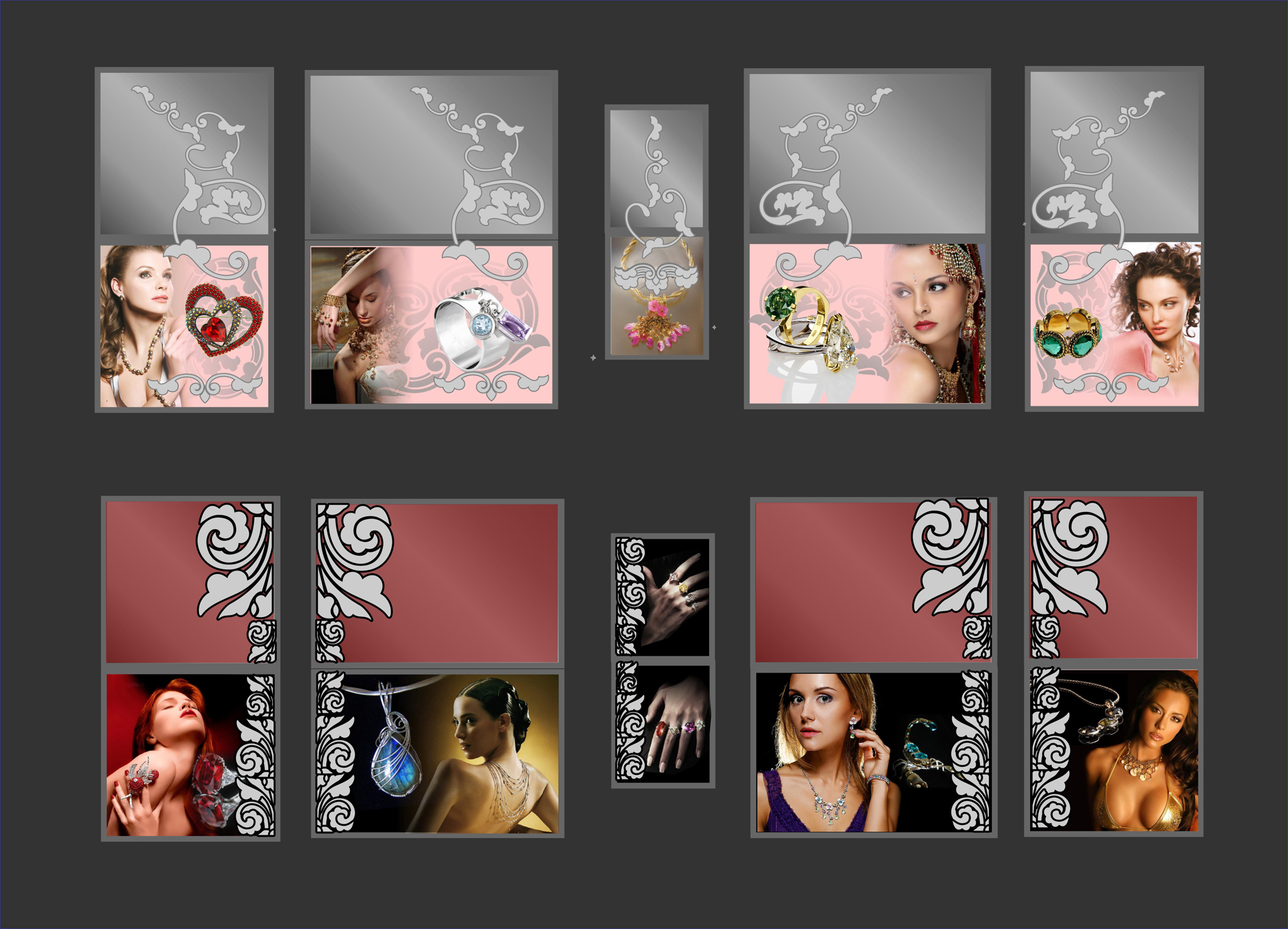 витрина магазина "Бижутерия"