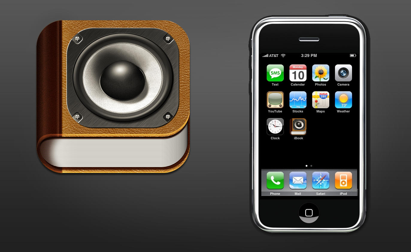 Иконка для приложения Аудиокнига