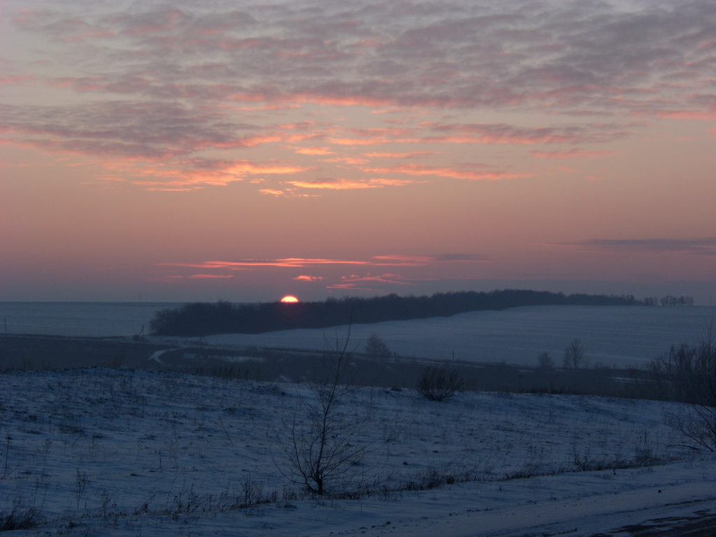 Закат перед охотой