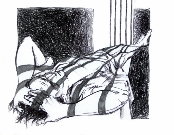 Иллюстрация к стихотворению С. Нежинского "В тени разрушенного не