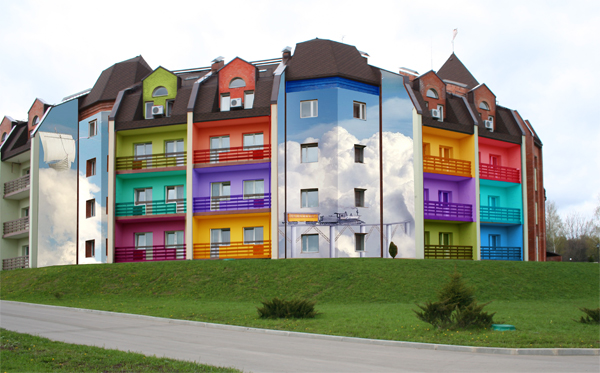 проект оформления парка-отеля "Грумант"