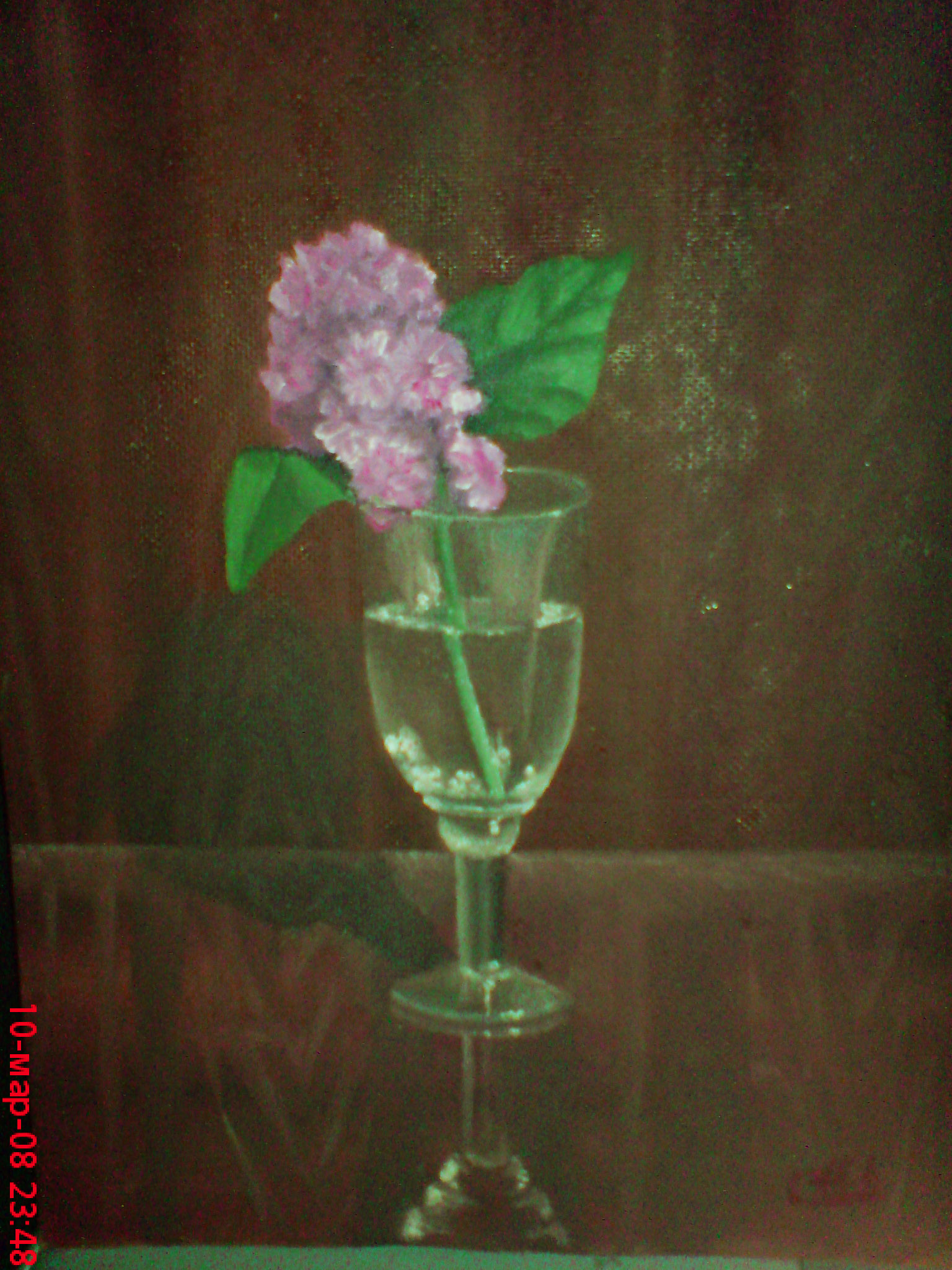 "сирень в бокале" масло