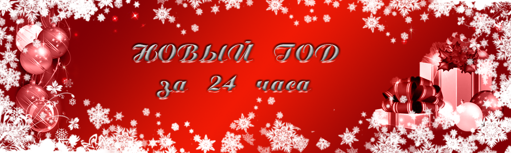Новый Год за 24 часа