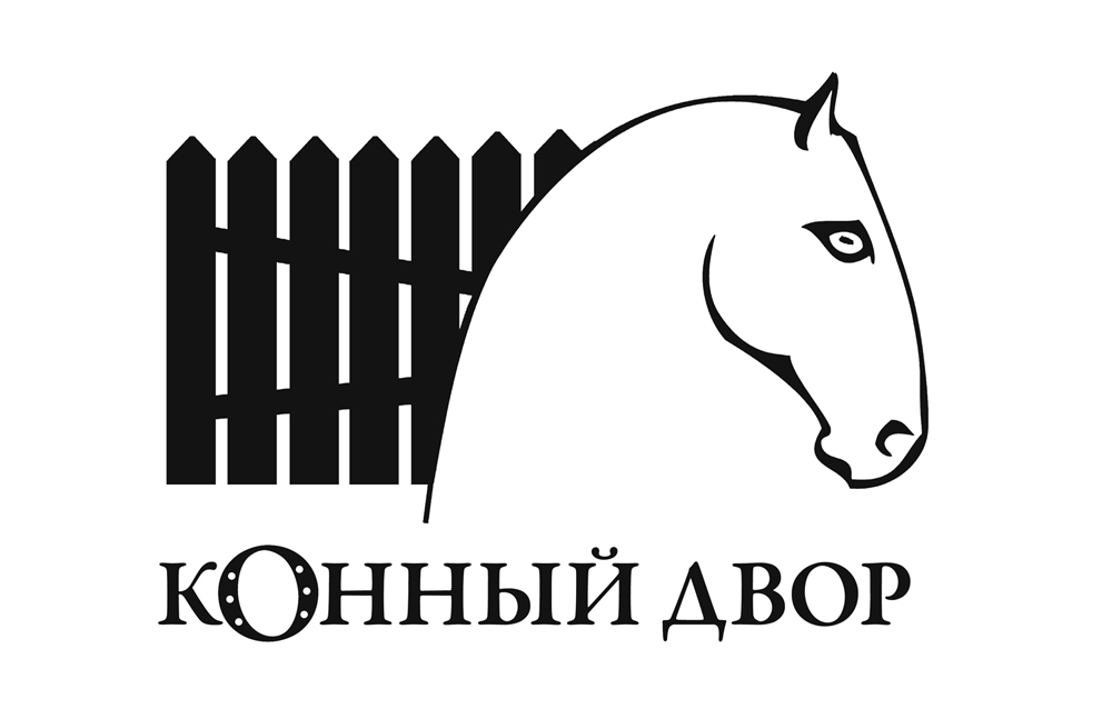 разработка логотипа для магазина "конный двор"