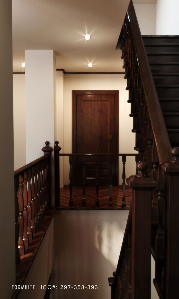 Лестница в коттедже