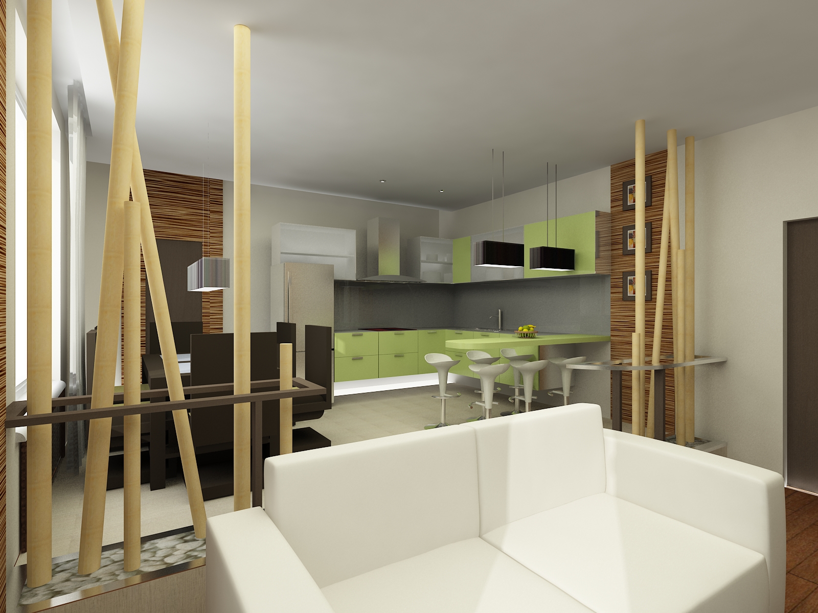 Квартира "Нью -этно"