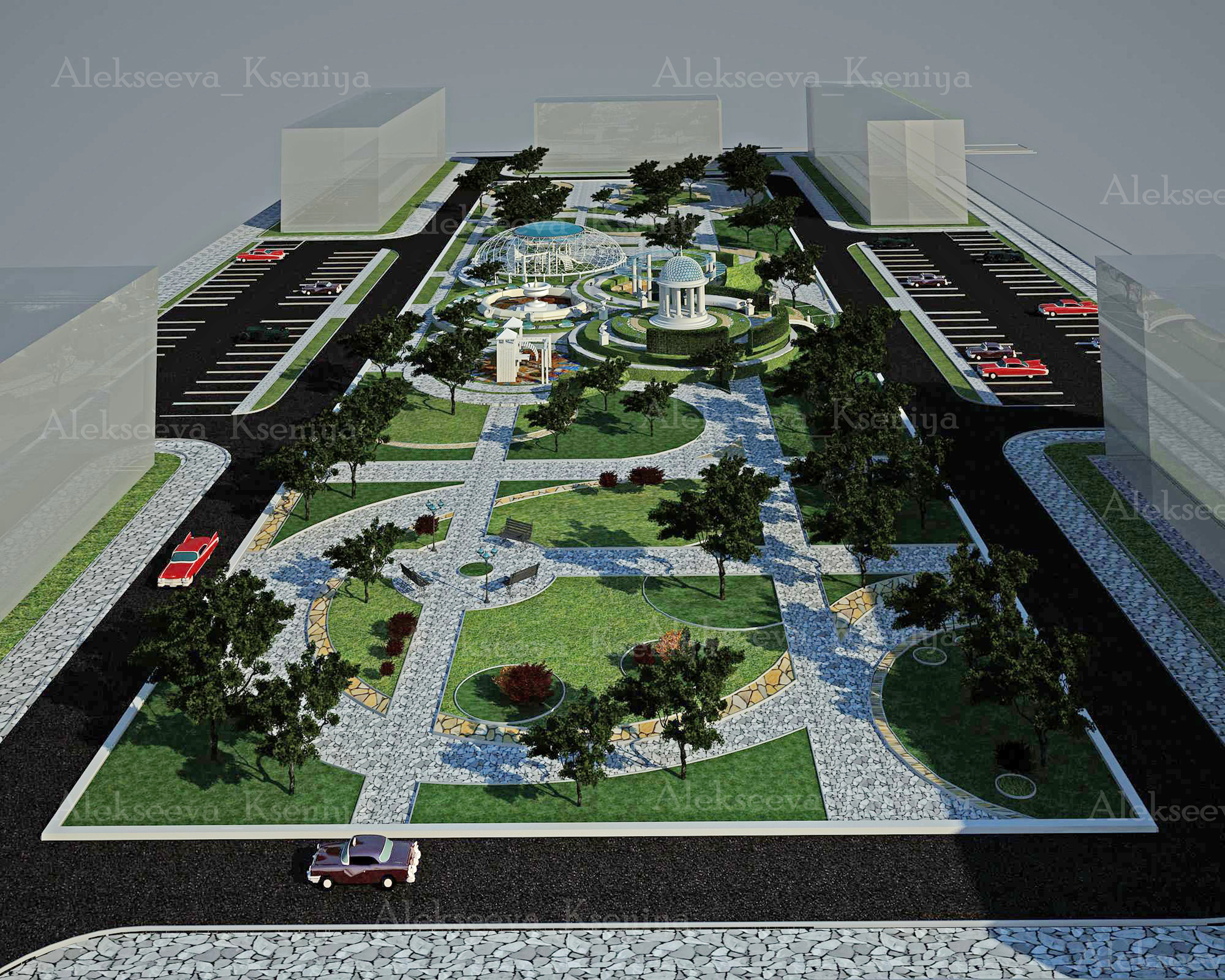 Проект по реконструкции квартала