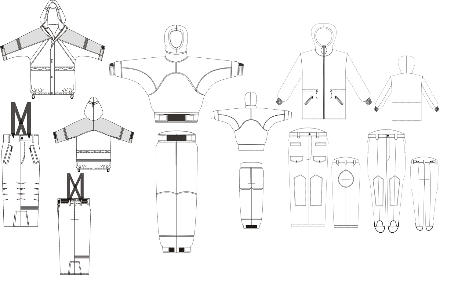 Рисунки изделий для технических описаний