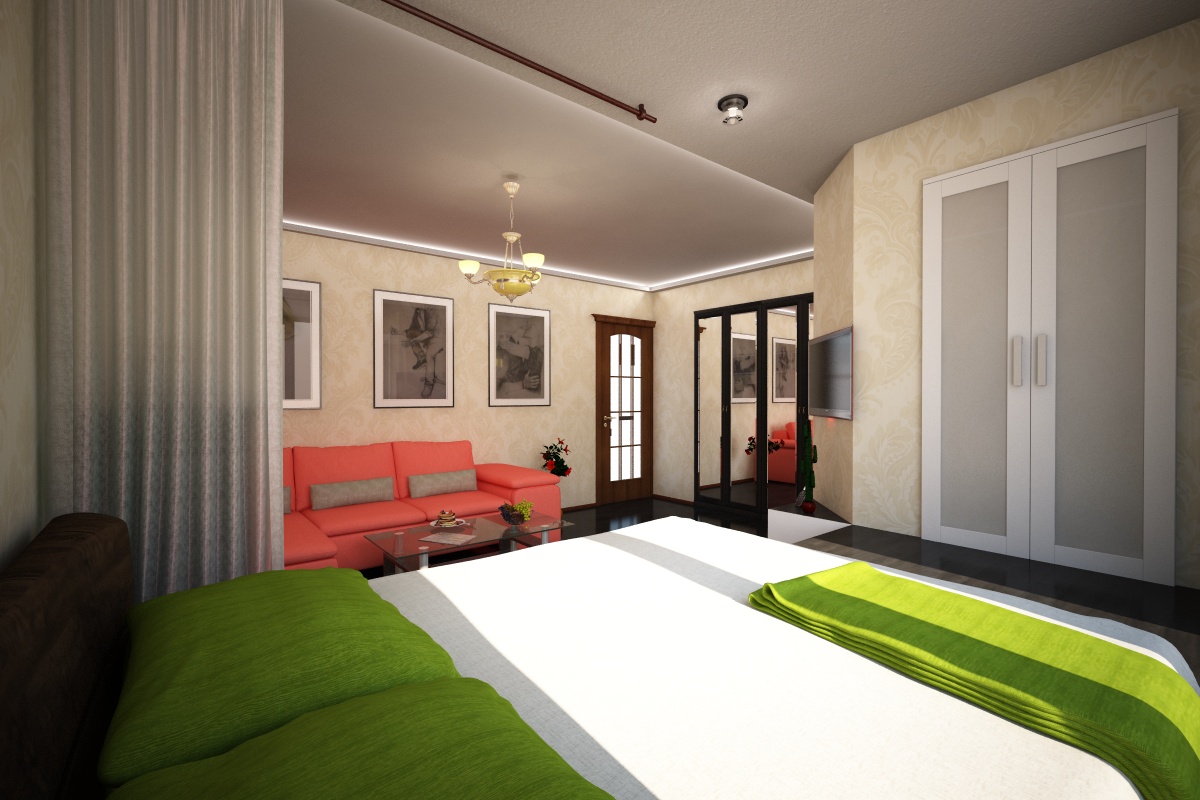 Визуализация интерьера