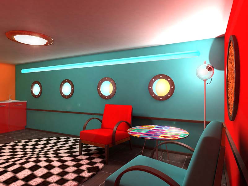 дизайн интерьера катэджа