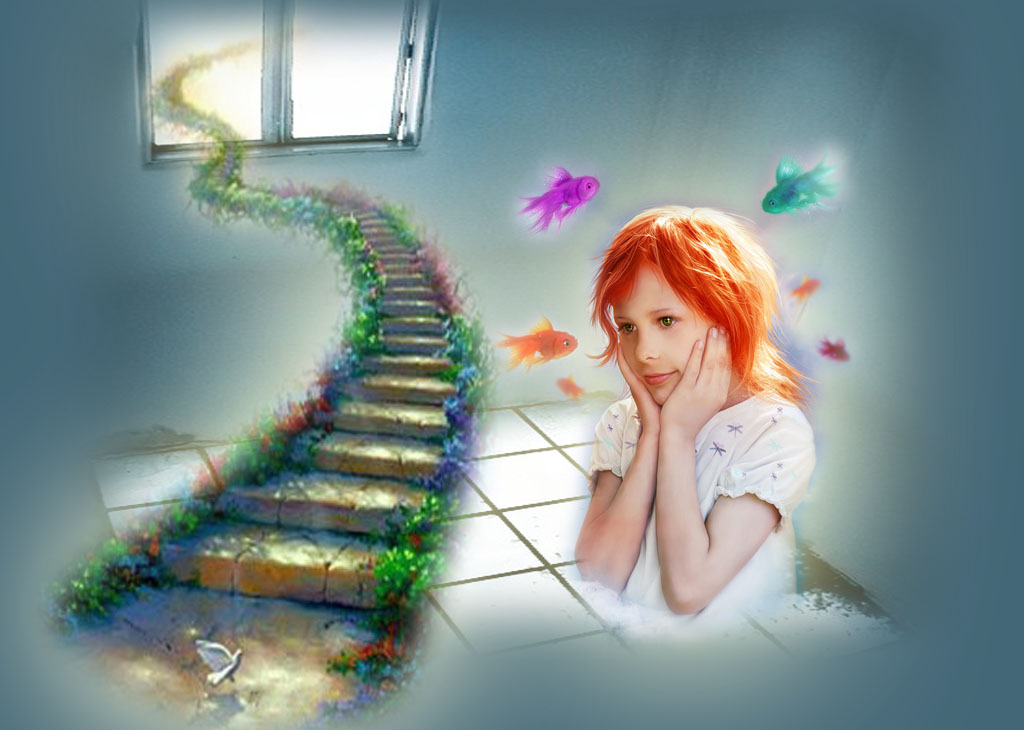 Путь к счастью - коллаж