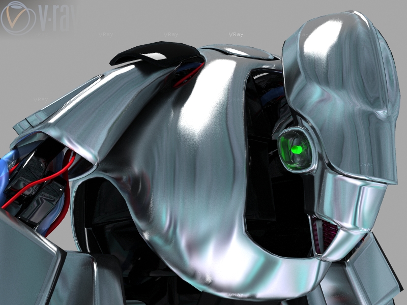 Модель жукоподобного робота "Лицо"