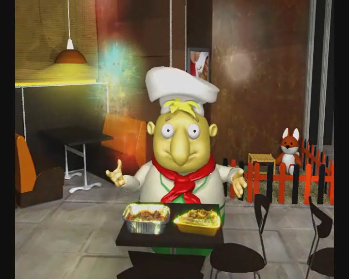 реклама ресторана быстрого питания "картофельный папа"