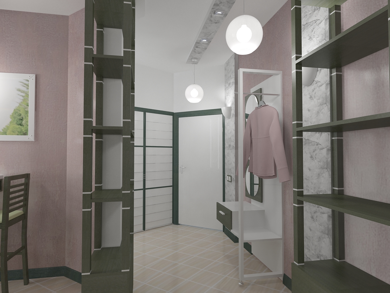 Проект трехкомнатной квартиры г.Электросталь 2009г.