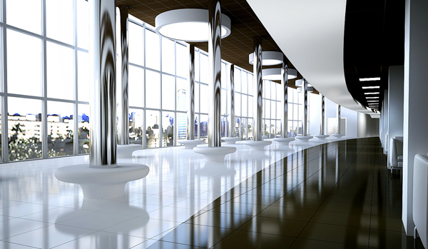 холл спортивного комплекса