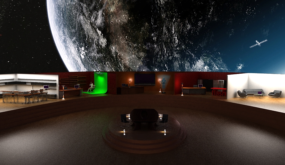 Главная страничка для flash сайта ArsStudio.biz